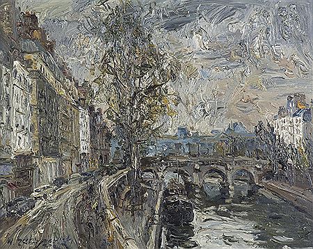 Wlodzimierz Zakrzewski : PARIS. PONT NEUF, 1969