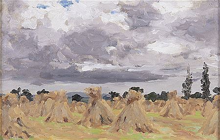 Michael Healy : Stooks of Corn