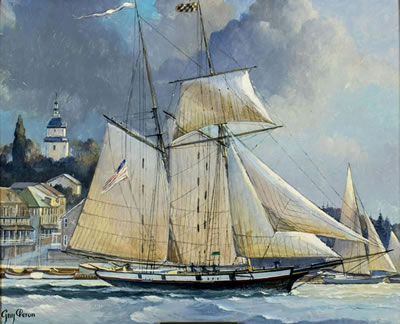 Guy Peron : Sail Boat - Pride of Baltimore