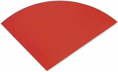 Ellsworth Kelly : Red Curve V