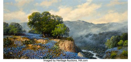 A D Greer : Bluebonnets