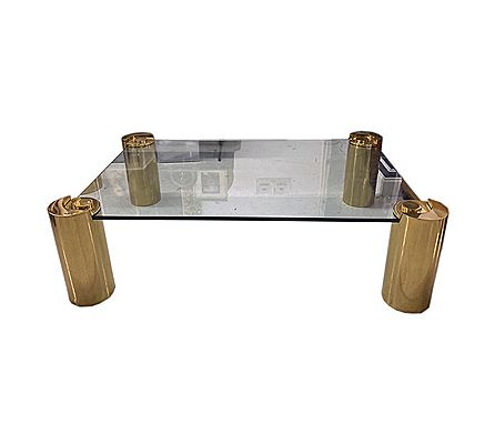 Karl Springer : Brass Sculpture MODERN Coffee Table