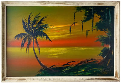 Issac Knight : Florida Highwaymen Painting