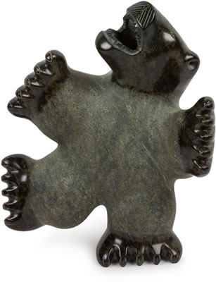 Nalenik Temela : Soapstone Sculpture, Dancing Bear , 1996