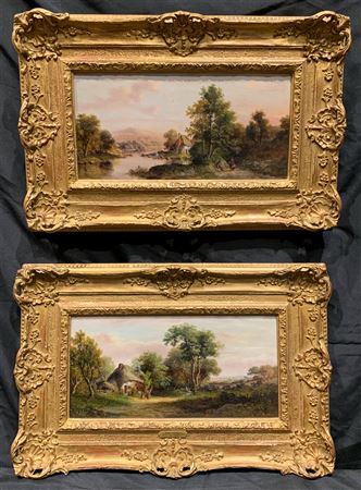 William Westall : Untitled Pair of Paintings