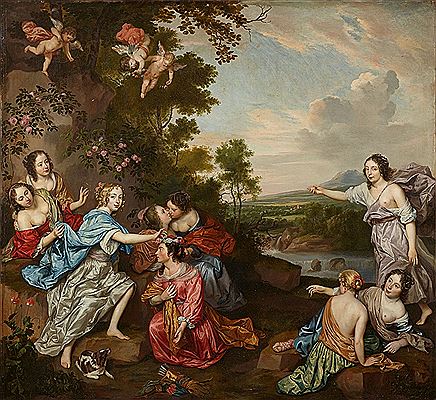 Jan Mytens : The Crowning of Mirtillo