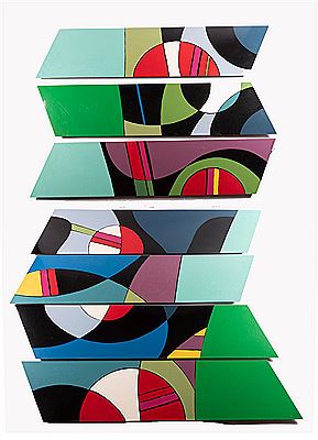 Brother Mel Meyer : Untitled, abstract (7 piece)