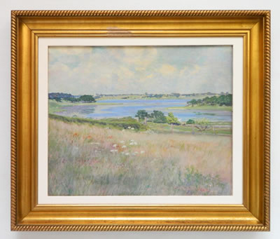 Ora Coltman : Landscape with Provincetown in the Distance