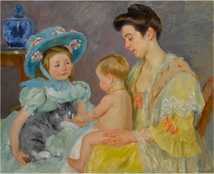 Mary Stevenson Cassatt : From Auction Records