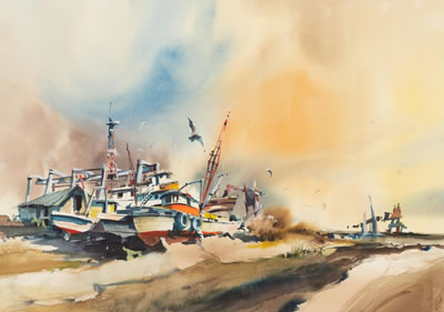 Harold Phenix : Boat Yard