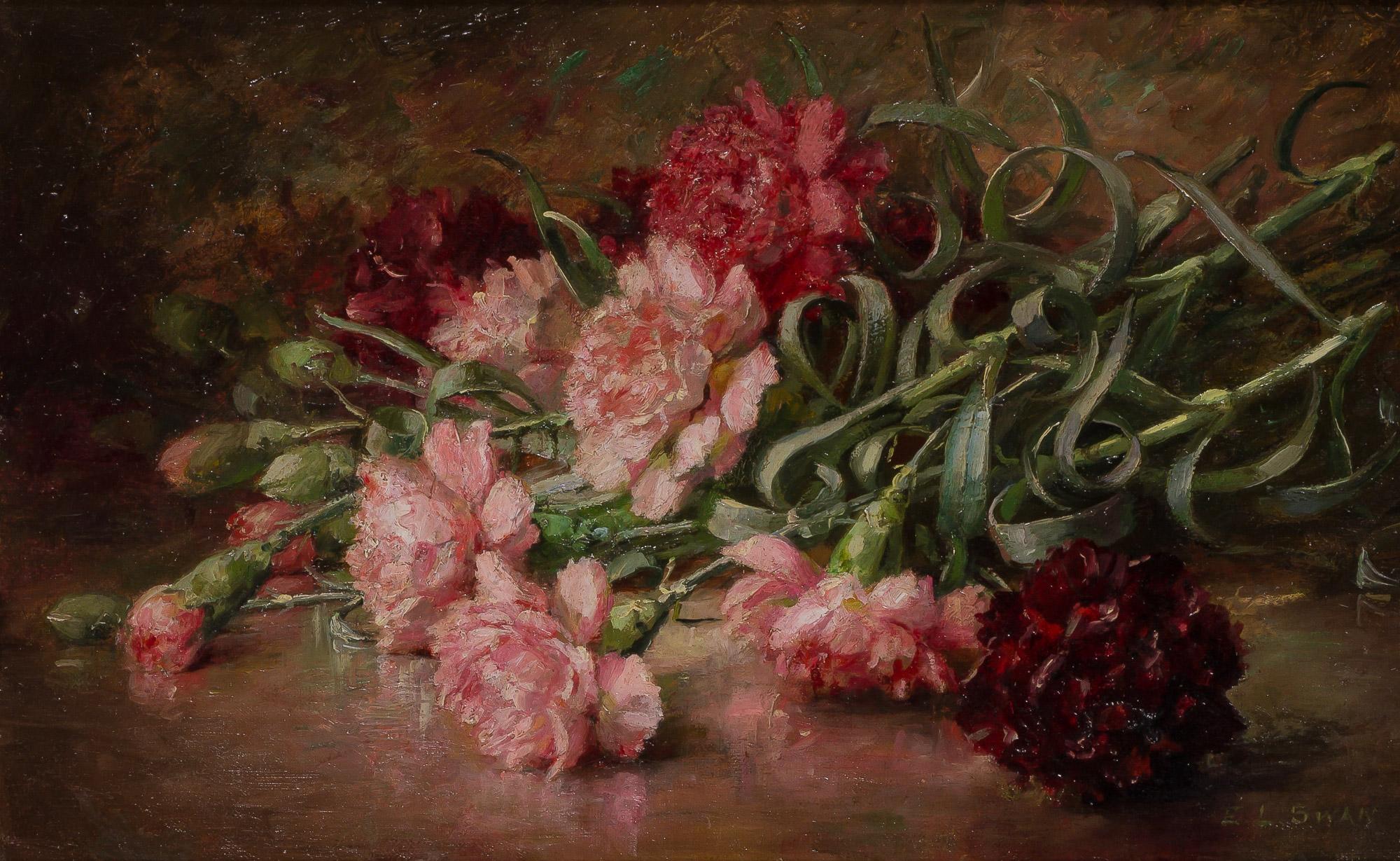 Emma Levinia Swan : Floral Still Life