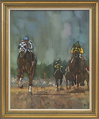 Geoffrey L Smith : 'Triple Crown Secretariat - 1973'