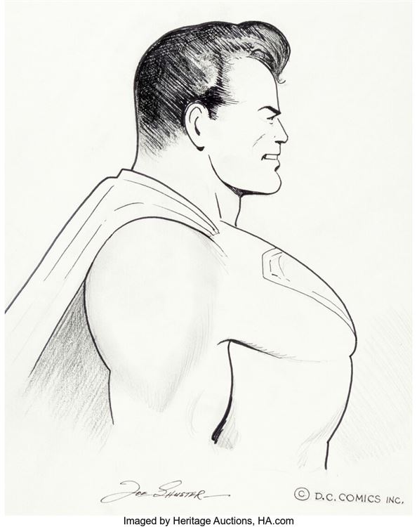 Joe Shuster : From Auction Records