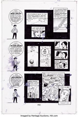 Scott McCloud : Understanding Comics Page 153 Original Art (Tundra, 1993)