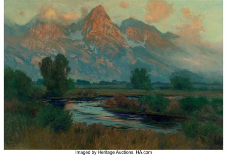 Charles Partridge Adams : Teton Range