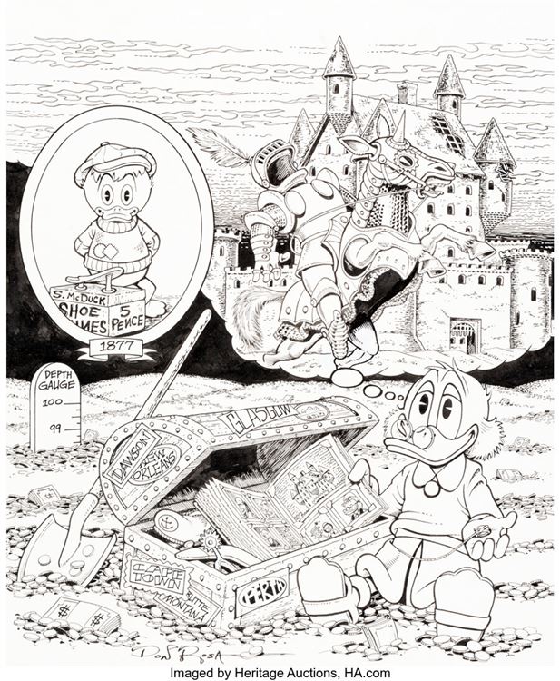 Don Rosa : From Auction Records