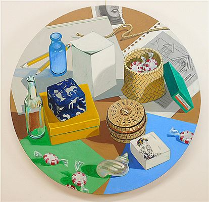 Phyllis Lester Sloane : ''Still-Life with Japanese Box''