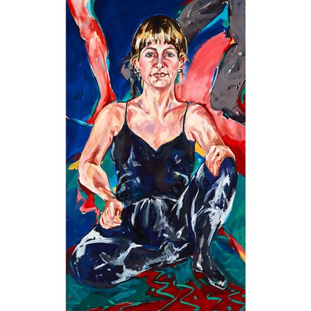 Lynn Donoghue : JOANNE WITH DANCING FEET, 1987