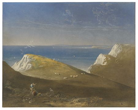 Anthony Vandyke Copley Fielding : Shakespeare's Cliff, Dover