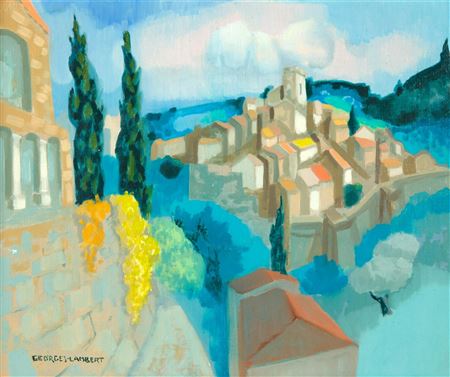 Georges Lambert : Colline de St. Paul de Vence