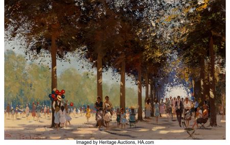 Roy Petley : Springtime promenade