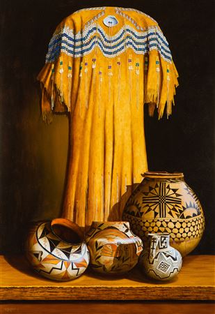 Chuck Sabatino : 1840 Nez Perce Woman's Dress