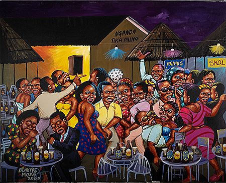 sample from CONTEMPORARY AFRICAN ART FROM CONGO DISPERSAL OF THE LUMUMBA LIBRARY COLLECTION