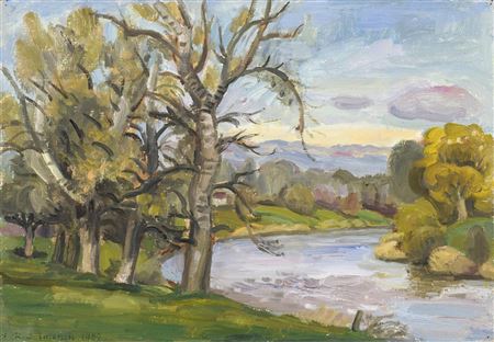 Ruth Dolmetsch : River Landscape