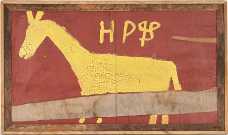 Homer Green : Bright Yellow Horse or Mule