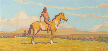 Maynard Dixon : The Pony Boy (1920)