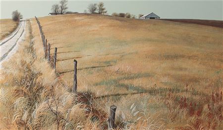 Perry Nichols : 'Texas Prairie, 1968'