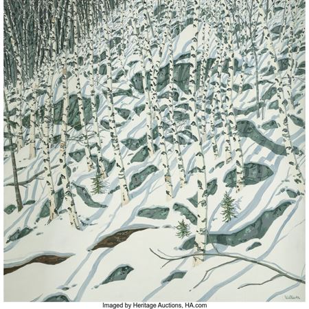 Neil G Welliver : Old Avalanche