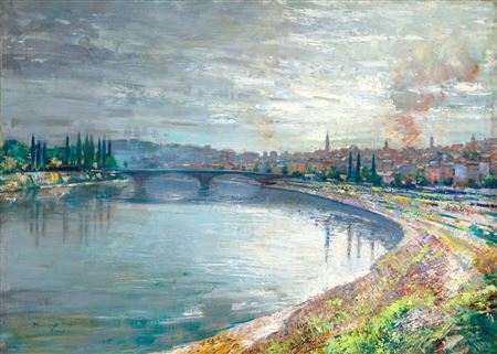 Gyula Halvax : Panorama of Budapest