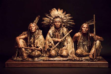 John Coleman : 'Gall, Sitting Bull, & Crazy Horse, 1876'