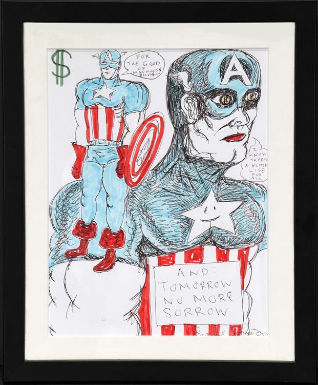 Daniel Dale Johnston : From Auction Records