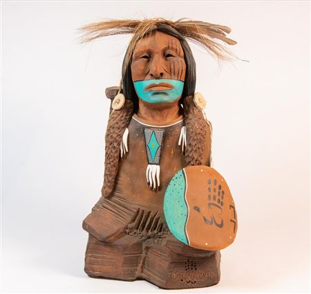 sample from NATIVE AMERICAN ART & MEMORABILIA 