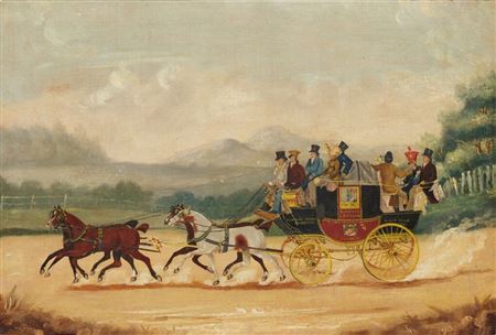 Edmund Marriner Gill : The London-Norwich Coach