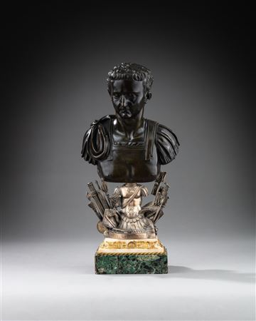 Louis Félix De La Rue : Bust of the Emperor Tiberius