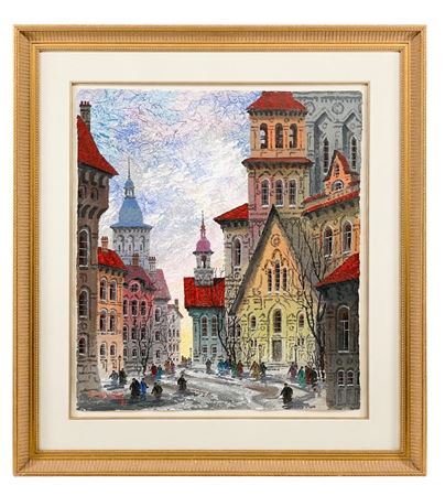 Anatole Krasnyansky : 'Old Warsaw - Poland'