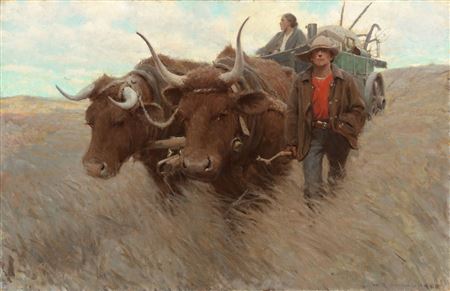 Harvey Thomas Dunn : The Homesteaders (1908)