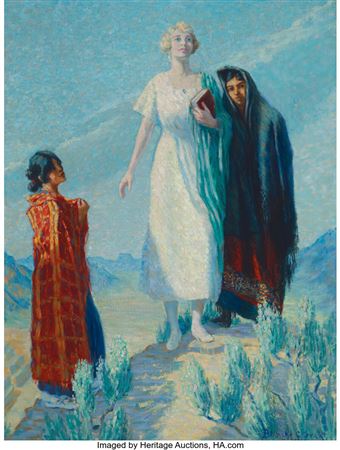 Blanche Chloe Grant : Allegory of Suffrage and Education in Taos, New Mexico