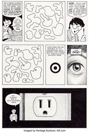 Scott McCloud : Scott McCloud Understanding Comics Story Page 32 Original Art (Tundra Publishing, 1993)