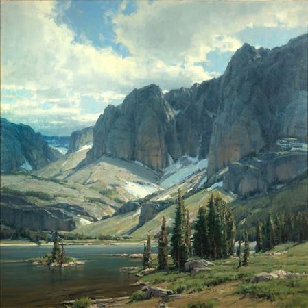 Scott Christensen : Deep Lake, Wind River Range