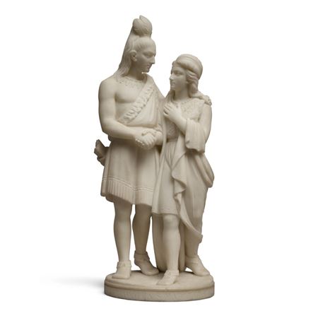 Edmonia (Mary Edmonia) Lewis : Hiawatha's Marriage