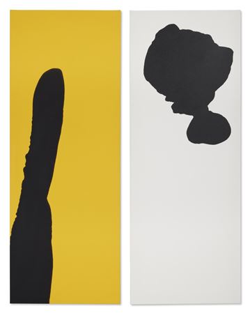 Anna Maria Maiolino : Sem título (from Ações Matéricas) [Diptych]