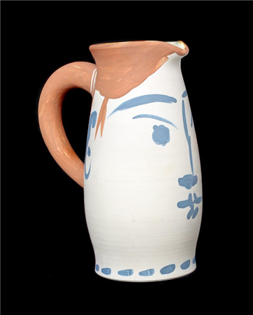 LOT 8662A PABLO PICASSO (1881-1973) CHOPE VISAGE, MADOURA VASE