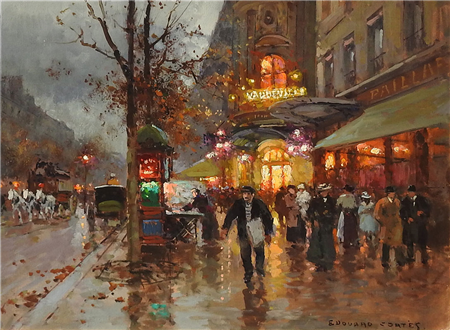 art for sale: Edouard Leon Cortes