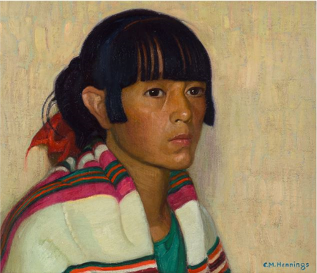 E. Martin Hennings, Taos Indian Maiden
Sold 2018: $152,100