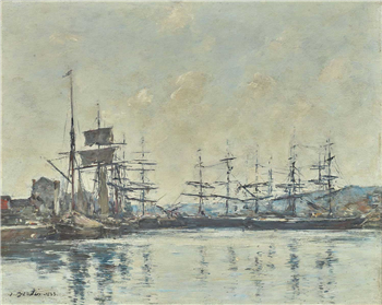 art for sale: Eugene Louis Boudin