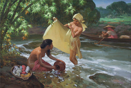 We pay top prices for paintings by Philippine artist Fernando Amorsolo, contact us today!